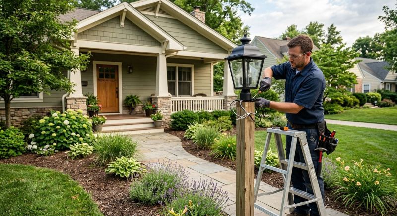 Outdoor Lighting Installation in Provo, UT